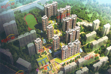 国泰家园一楼122平三室豪装75万可按揭有车库